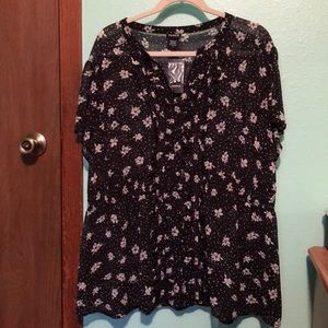 NWT Torrid Chiffon Top